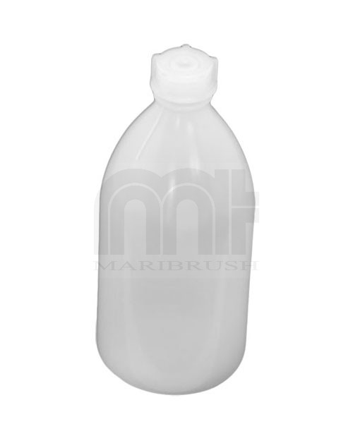 Flesje polyethylen met schroefdop 1000cc (ML)