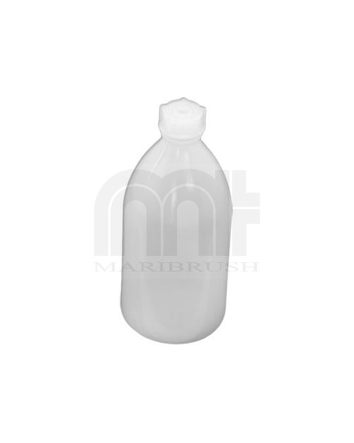 Flesje polyethylen met schroefdop 100cc
