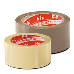 [4339-010] KIP Inpak tape 50mm x 50m kraakvrij PVC