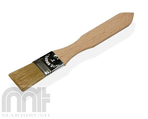 Kwast plat dun hout 25mm (spalter) breed - 1.0"