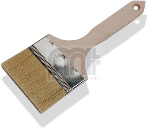 [5022-100] Kwast plat dun hout 100mm breed - 4.0"