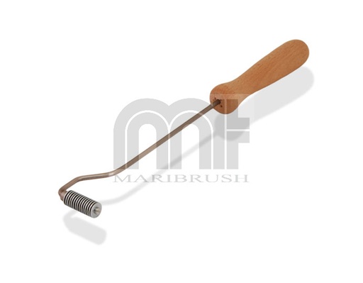 [4612-040] Dubbeltjesroller 40 x 12 mm - beugel 4mm